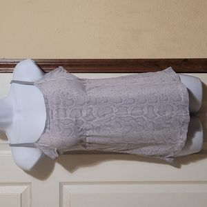 Vince Camuto silky snake skin tank top
